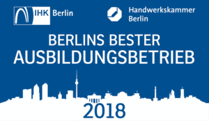 Berlins bester Ausbildungsbetrieb 2018 - IHK und Handwerkskammer Berlin